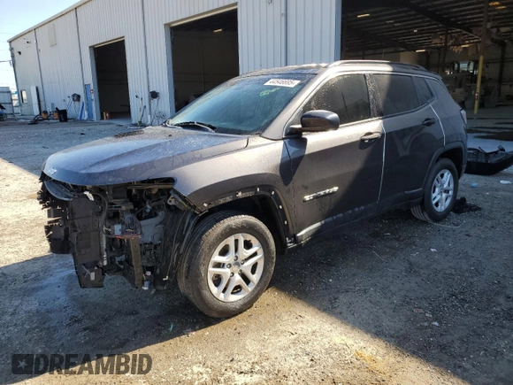 2019 Jeep Compass Sport с VIN 3C4NJCAB9KT636992, выставлен на аукционе Copart как лот 44546695 с пробегом 95 271 миль миль и Списание • Salvage title. История ставок и продаж доступна на DreamBid. Изображение 1.