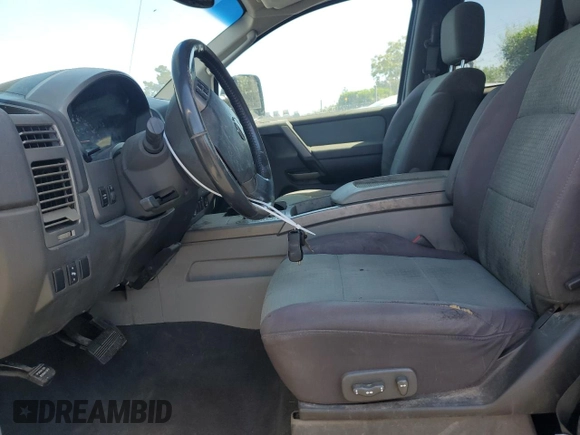 2004 Nissan Titan SE with VIN 1N6AA06A74N586123, listed as a Copart auction lot 55311185 with 98,825 mi miles and Clean Title. Bid and sale history available at carsss.com. Image 7.