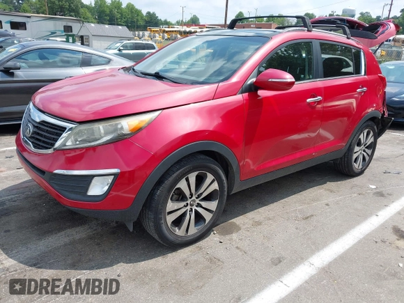2013 Kia Sportage EX with VIN KNDPC3A27D7475195, listed as a IAAI auction lot 42623097 with 88,728 mi miles and . Bid and sale history available at DreamBid. Image 17.