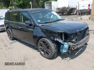 2013 Ford Flex Limited z VIN 2FMHK6D86DBD25591, wystawiony jako IAAI lot #42496887 z przebiegiem 142 448 mil mil oraz . Historia ofert i sprzedaży dostępna na DreamBid. Obrazek 1.
