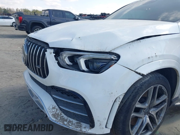 2021 Mercedes-Benz GLE 53 AMG with VIN 4JGFB6BB2MA287729, listed as a IAAI auction lot 41538349 with 71,966 mi miles and . Bid and sale history available at DreamBid. Image 6.
