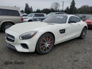 2016 Mercedes-Benz AMG GT S with VIN WDDYJ7JA3GA007759, listed as a Copart auction lot 86368194 with 38,673 mi miles and Salvage Title. Bid and sale history available at carsss.com. Image 1.