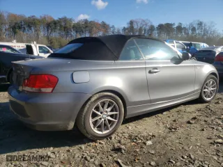 2010 BMW 1 Series 128i with VIN WBAUL7C50AVJ77447, listed as a Copart auction lot 83904954 with 0 mi miles and Salvage Title. Bid and sale history available at carsss.com. Image 3.