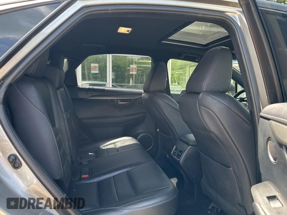 2017 Lexus NX 200t with VIN JTJBARBZ8H2111463, listed as a Copart auction lot 58987995 with 254,433 mi miles and Clean title. Bid and sale history available at DreamBid. Image 6.