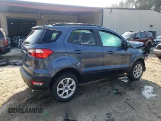 2022 Ford EcoSport SE with VIN MAJ6S3GL0NC464830, listed as a Copart auction lot 48701805 with 23,361 mi miles and Salvage Title. Bid and sale history available at DreamBid. Image 3.