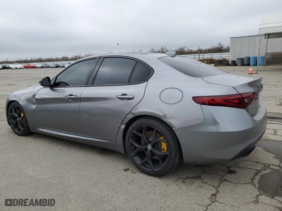 2020 Alfa Romeo Giulia with VIN ZARFAMAN2L7625199, listed as a Copart auction lot 86623864 with 69,948 mi miles and Salvage Title. Bid and sale history available at carsss.com. Image 2.