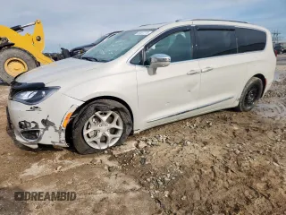 2017 Chrysler Pacifica Limited z VIN 2C4RC1GG6HR730214, wystawiony jako Copart lot #58557375 z przebiegiem 79 292 mil mil oraz Szkoda całkowita • Salvage title. Historia ofert i sprzedaży dostępna na DreamBid. Obrazek 1.