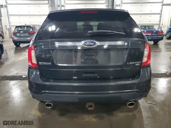 2013 Ford Edge Limited with VIN 2FMDK4KC1DBB14499, listed as a Copart auction lot 49665525 with 238,371 mi miles and Salvage Title. Bid and sale history available at carsss.com. Image 6.