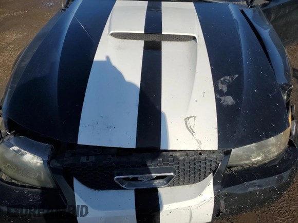 2000 Ford Mustang with VIN 1FAFP4049YF202317, listed as a Copart auction lot 52548785 with 241,500 mi miles and Salvage Title. Bid and sale history available at carsss.com. Image 11.