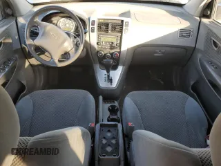 2006 Hyundai Tucson GLS with VIN KM8JN12D56U381210, listed as a Copart auction lot 76963654 with 201,608 mi miles and Salvage Title. Bid and sale history available at carsss.com. Image 8.