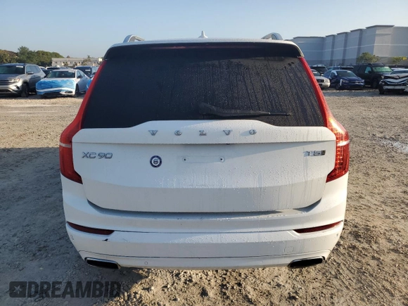 2016 Volvo XC90 Momentum with VIN YV4102XK8G1077711, listed as a Copart auction lot 51456585 with 95,334 mi miles and Clean Title. Bid and sale history available at carsss.com. Image 6.