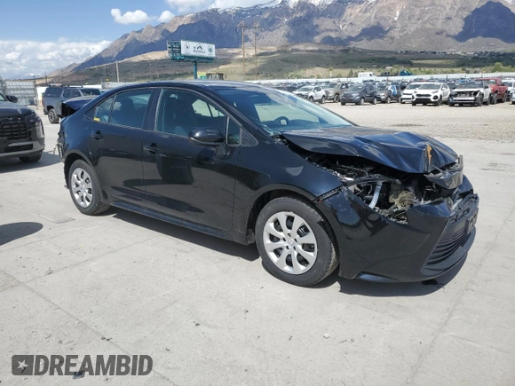 2024 Toyota Corolla LE with VIN 5YFB4MDE0RP164619, listed as a Copart auction lot 53907845 with 17,468 mi miles and Salvage Title. Bid and sale history available at carsss.com. Image 4.