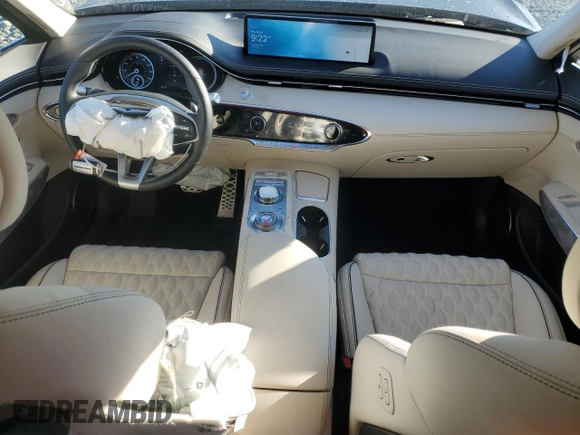 2024 Genesis GV70 3.5T Sport with VIN 5NMMCDTC0RH004410, listed as a Copart auction lot 89239005 with 10,096 mi miles and Salvage Title. Bid and sale history available at carsss.com. Image 8.