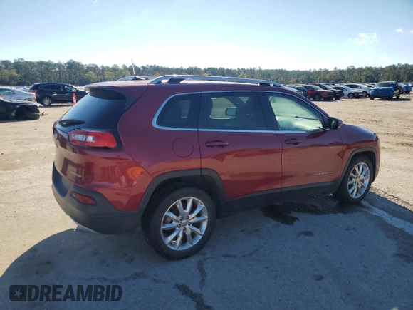 2017 Jeep Cherokee Limited with VIN 1C4PJLDB6HW518129, listed as a Copart auction lot 81002474 with 80,820 mi miles and Salvage title. Bid and sale history available at DreamBid. Image 3.