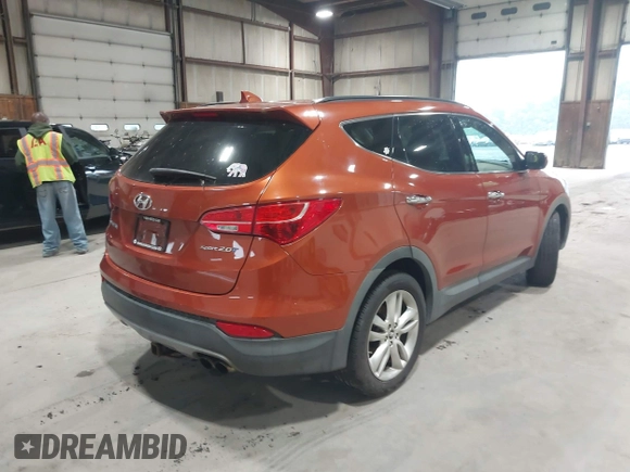 2013 Hyundai Santa Fe Sport z VIN 5XYZUDLA7DG042060, wystawiony jako IAAI lot #42467616 z przebiegiem 110 130 mil mil oraz . Historia ofert i sprzedaży dostępna na DreamBid. Obrazek 4.