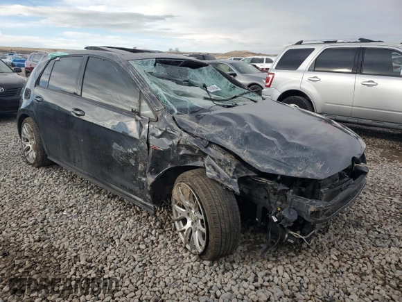 2015 Volkswagen Golf GTI SE with VIN 3VW5T7AU4FM047087, listed as a Copart auction lot 84506894 with 126,113 mi miles and Salvage Title. Bid and sale history available at carsss.com. Image 4.