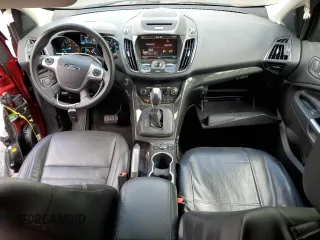 2015 Ford Escape Titanium with VIN 1FMCU9J94FUB92166, listed as a Copart auction lot 61371055 with 96,439 mi miles and Salvage title. Bid and sale history available at DreamBid. Image 8.