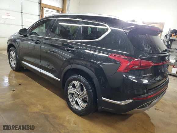 2022 Hyundai Santa Fe SEL with VIN 5NMS24AJ2NH447292, listed as a Copart auction lot 52899565 with 61,171 mi miles and Clean Title. Bid and sale history available at carsss.com. Image 2.
