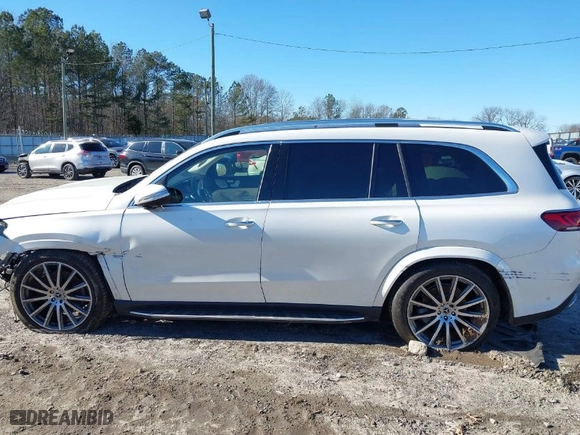 2023 Mercedes-Benz GLS with VIN 4JGFF5KE7PA919217, listed as a IAAI auction lot 41385884 with 14,283 mi miles. Bid and sale history available at carsss.com. Image 14.