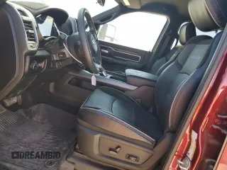 2024 Ram 2500 Laramie with VIN 3C6UR5FL9RG162974, listed as a Copart auction lot 50081095 with 8,776 mi miles and Salvage title. Bid and sale history available at DreamBid. Image 7.