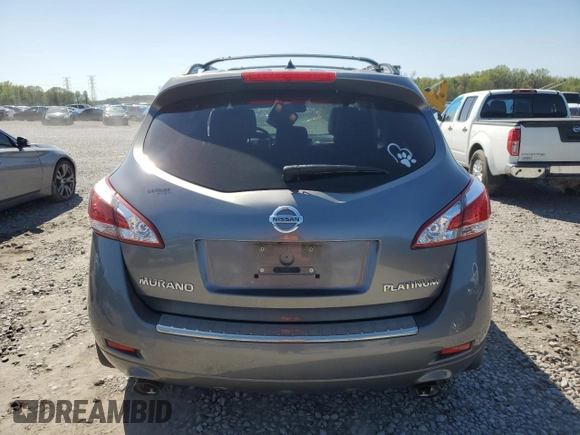 2013 Nissan Murano LE with VIN JN8AZ1MU0DW210442, listed as a Copart auction lot 52239415 with Not Provided miles and Salvage Title. Bid and sale history available at DreamBid. Image 6.
