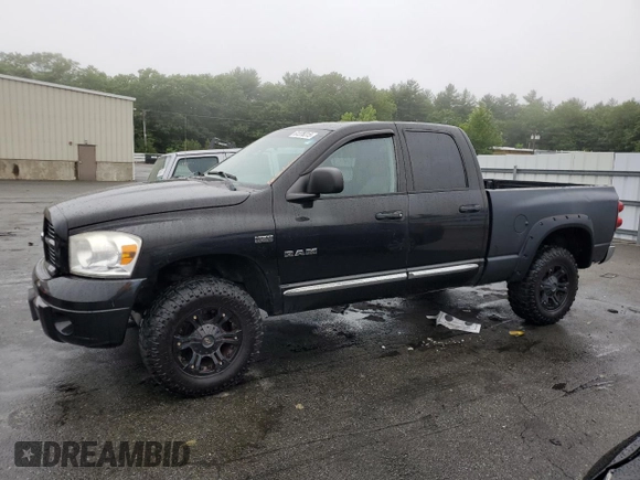 2008 Dodge 1500 SLT z VIN 1D7HU18218S501360, wystawiony jako Copart lot #61376315 z przebiegiem 164 766 mil mil oraz Czysty tytuł • Clean title. Historia ofert i sprzedaży dostępna na DreamBid. Obrazek 1.