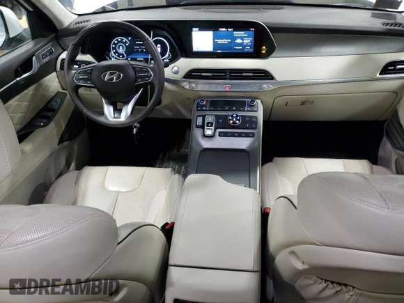 2020 Hyundai Palisade Limited z VIN KM8R5DHE5LU084809, wystawiony jako Copart lot #54953645 z przebiegiem 62 062 mil mil oraz Szkoda całkowita • Salvage title. Historia ofert i sprzedaży dostępna na DreamBid. Obrazek 8.