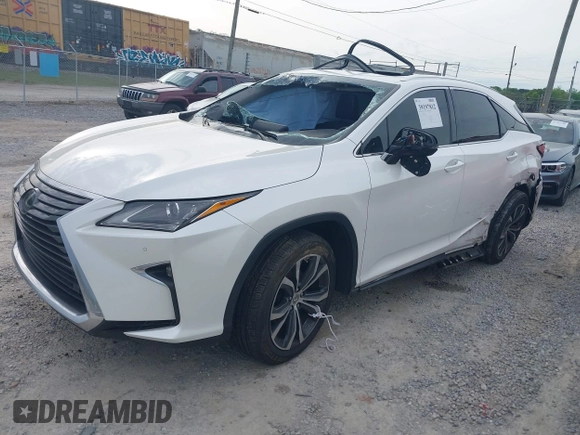 2017 Lexus RX 350 with VIN 2T2ZZMCA3HC038392, listed as a IAAI auction lot 39197812 with Not provided miles and . Bid and sale history available at DreamBid. Image 2.