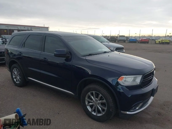 2016 Dodge Durango Special Service with VIN 1C4SDJFT5GC456024, listed as a IAAI auction lot 41976129 with 174,950 mi miles and . Bid and sale history available at carsss.com. Image 1.