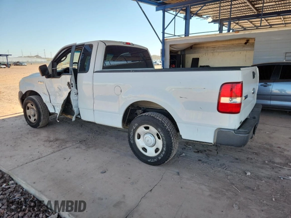 2007 Ford F-150 XL with VIN 1FTRF12277NA85488, listed as a Copart auction lot 60299875 with 219,127 mi miles and Salvage title. Bid and sale history available at DreamBid. Image 2.