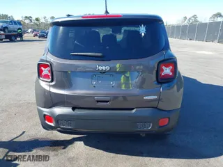 2018 Jeep Renegade Latitude with VIN ZACCJABB5JPH34434, listed as a IAAI auction lot 41827209 with 85,761 mi miles. Bid and sale history available at carsss.com. Image 16.