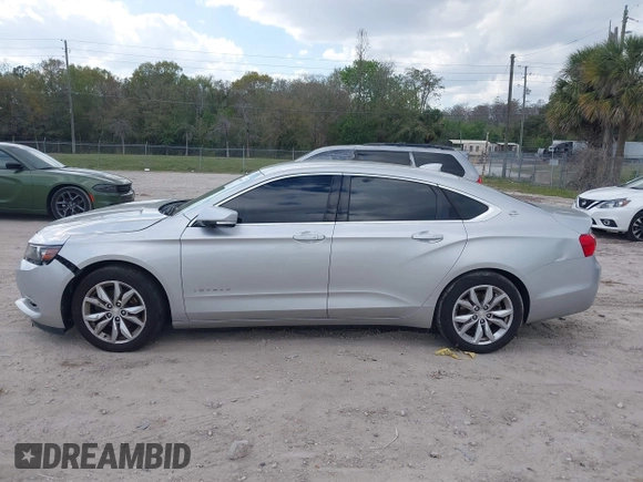 2018 Chevrolet Impala LT with VIN 2G1105S38J9107287, listed as a IAAI auction lot 41689057 with 121,062 mi miles and . Bid and sale history available at DreamBid. Image 15.