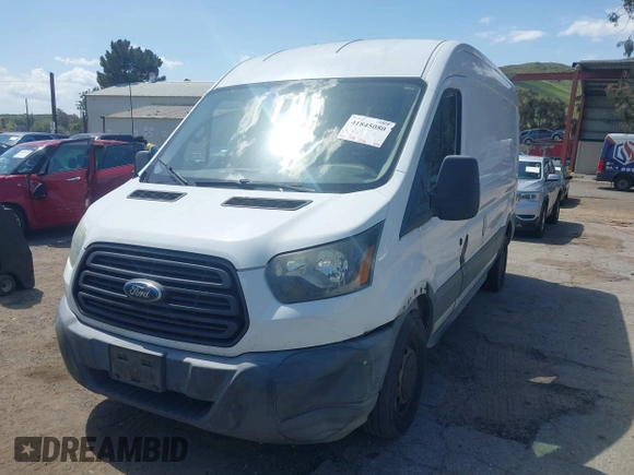 2016 Ford Transit Cargo z VIN 1FTBW2CM4GKA02611, wystawiony jako IAAI lot #41845080 z przebiegiem 175 109 mil mil oraz . Historia ofert i sprzedaży dostępna na DreamBid. Obrazek 2.