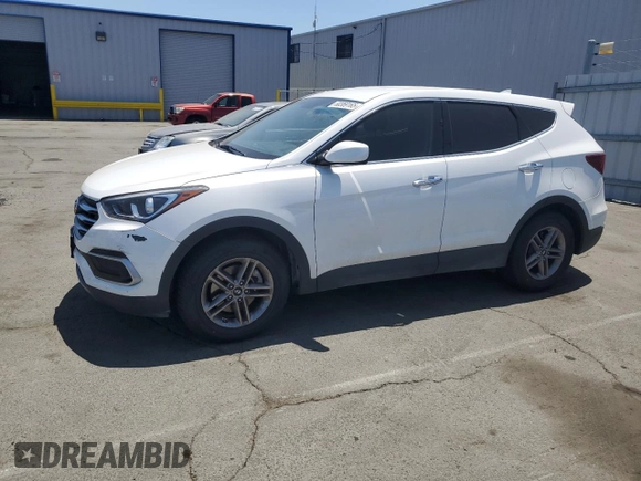 2017 Hyundai Santa Fe 2.4L with VIN 5XYZT3LB2HG411516, listed as a Copart auction lot 60369165 with 109,763 mi miles and Clean title. Bid and sale history available at DreamBid. Image 1.