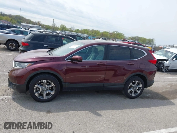2017 Honda CR-V EX-L with VIN 5J6RW2H81HL058621, listed as a IAAI auction lot 41997542 with 89,636 mi miles. Bid and sale history available at carsss.com. Image 15.
