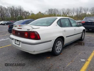 2004 Chevrolet Impala with VIN 2G1WF52E549107712, listed as a IAAI auction lot 40848123 with 115,053 mi miles and . Bid and sale history available at DreamBid. Image 4.
