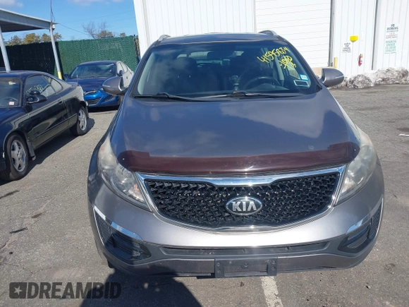 2015 Kia Sportage LX with VIN KNDPBCAC9F7671332, listed as a IAAI auction lot 41595834 with 146,535 mi miles and . Bid and sale history available at carsss.com. Image 6.