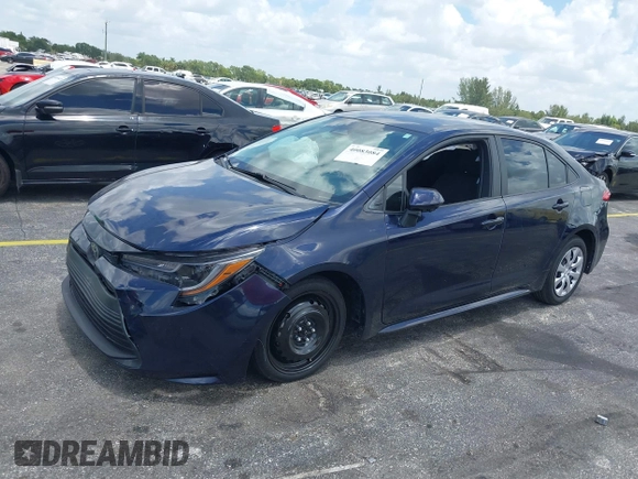 2024 Toyota Corolla LE with VIN 5YFB4MDEXRP111863, listed as a IAAI auction lot 40083084 with 40,206 mi miles. Bid and sale history available at carsss.com. Image 17.