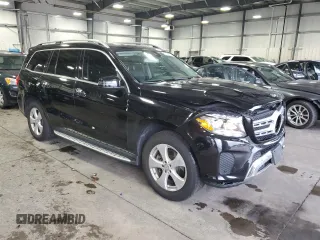 2017 Mercedes-Benz GLS 450 with VIN 4JGDF6EE5HA745836, listed as a Copart auction lot 69108124 with 122,321 mi miles and Salvage Title. Bid and sale history available at DreamBid. Image 4.