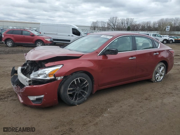 2014 Nissan Altima 2.5 SV with VIN 1N4AL3AP2EC185091, listed as a Copart auction lot 50398375 with 124,619 mi miles and Clean Title. Bid and sale history available at carsss.com. Image 1.