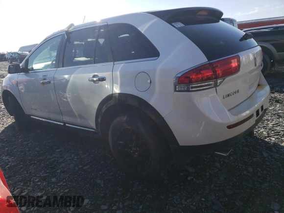 2012 Lincoln MKX with VIN 2LMDJ8JKXCBL11127, listed as a Copart auction lot 46122725 with Not Provided miles and Salvage Title. Bid and sale history available at DreamBid. Image 2.