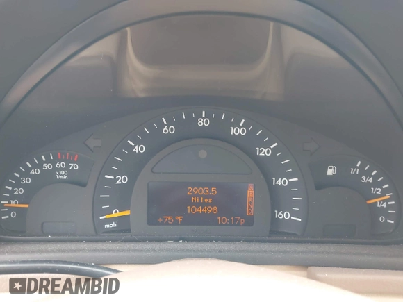2004 Mercedes-Benz C 240 z VIN WDBRF81J14F450611, wystawiony jako IAAI lot #42420473 z przebiegiem 104 498 mil mil oraz . Historia ofert i sprzedaży dostępna na DreamBid. Obrazek 7.