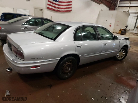 2002 Buick Park Avenue with VIN 1G4CW54K524104513, listed as a Copart auction lot 42588455 with 235849 miles and Clean Title. Bid and sale history available at carsss.com. Image 3.