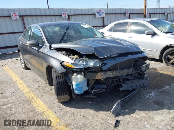 2017 Ford Fusion SE with VIN 3FA6P0H79HR153498, listed as a IAAI auction lot 41749022 with 105,342 mi miles. Bid and sale history available at carsss.com. Image 1.