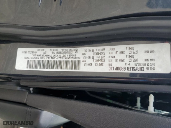 2013 Dodge Durango Crew with VIN 1C4RDJDG5DC686694, listed as a Copart auction lot 52766305 with 152,271 mi miles and Salvage Title. Bid and sale history available at carsss.com. Image 15.