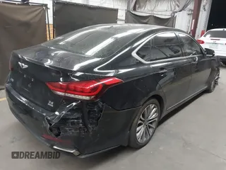 2017 Genesis G80 3.8L z VIN KMHGN4JE4HU175479, wystawiony jako IAAI lot #42161608 z przebiegiem 118 066 mil mil oraz . Historia ofert i sprzedaży dostępna na DreamBid. Obrazek 4.