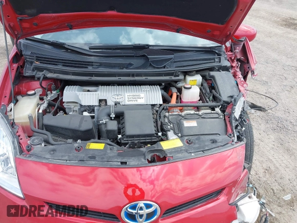 2014 Toyota Prius Four with VIN JTDKN3DU9E1829059, listed as a IAAI auction lot 42007022 with 71,854 mi miles. Bid and sale history available at carsss.com. Image 10.