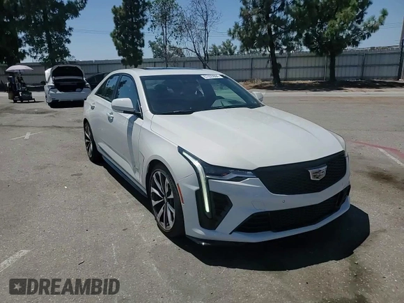 2023 Cadillac CT4-V Blackwing z VIN 1G6DL5RP1P0410633, wystawiony jako Copart lot #67655604 z przebiegiem 8476 mil mil oraz Szkody całkowita. Historia ofert i sprzedaży dostępna na DreamBid. Obrazek 11.