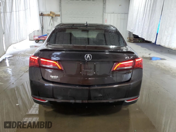 2015 Acura TLX Technology with VIN 19UUB2F53FA003781, listed as a Copart auction lot 64275735 with 216,210 mi miles and Clean title. Bid and sale history available at DreamBid. Image 6.