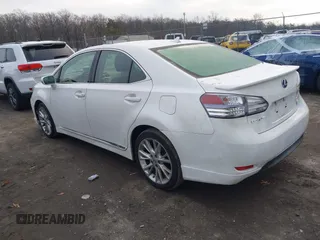 2010 Lexus HS 250h with VIN JTHBB1BA1A2001628, listed as a IAAI auction lot 41093703 with 159,929 mi miles. Bid and sale history available at carsss.com. Image 3.